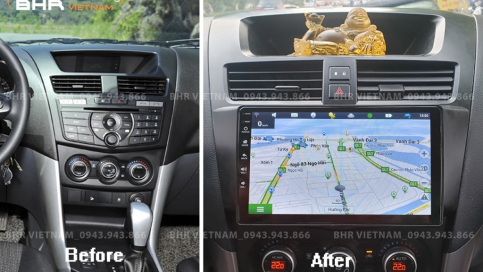 Màn hình DVD Android xe Mazda BT50 2013 - nay | Vitech 